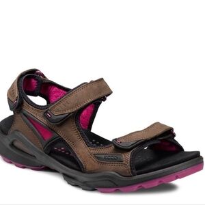 Ecco womens Biom Outdoor Hiking Comfort Hook&loop Sandals shoes sz 38 US7-7.5